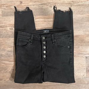 Abercrombie High Rise Super Skinny Ankle Jeans
